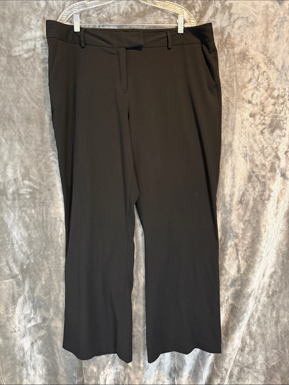 Worthington Black Women's Dress Pants - Straight Leg